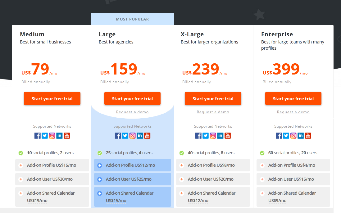 agorapulse pricing