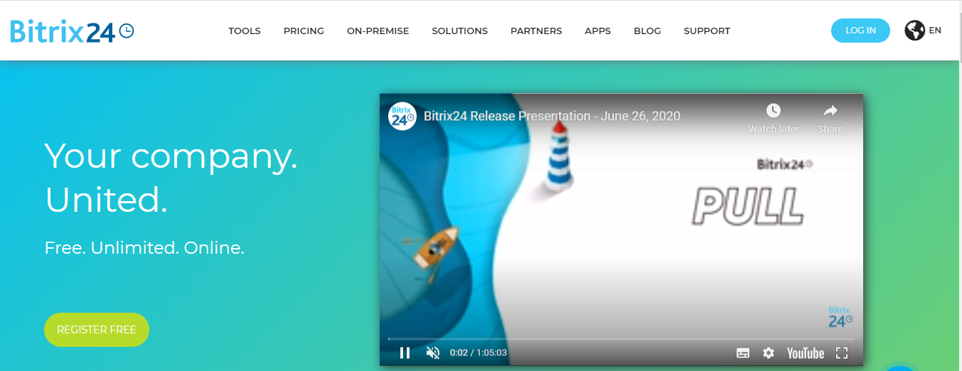 Bitrix24-Social Media Marketing Software