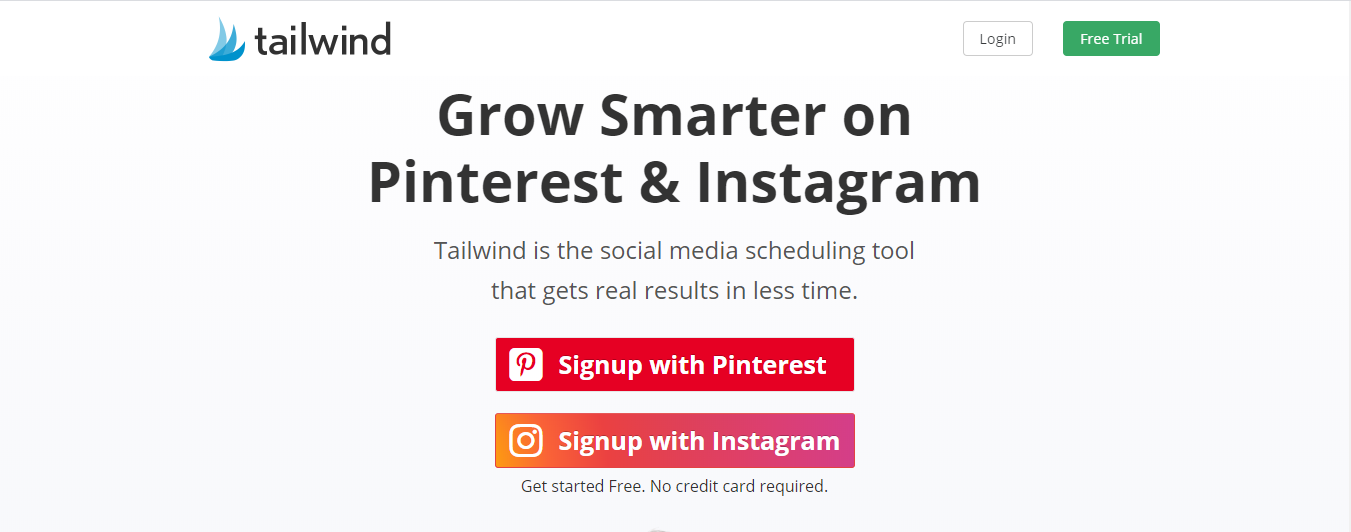 tailwind- Top Social Media Management Tools 